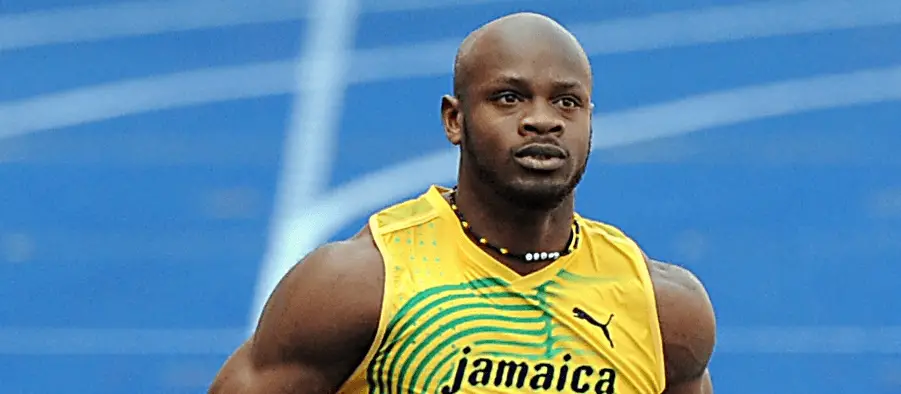 Asafa Powell of Jamaica