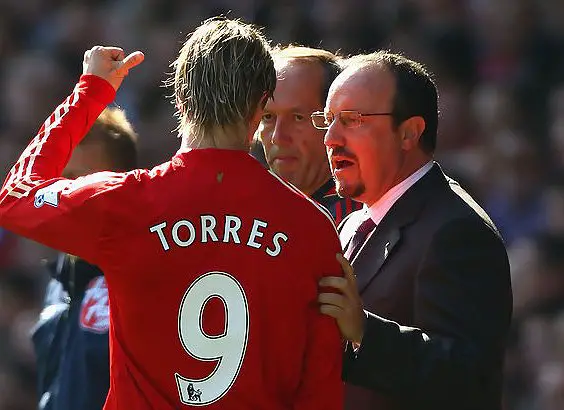 Finally! Rafa Benitez says Torres peaked at Liverpool