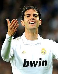 Kaka of Real Madrid