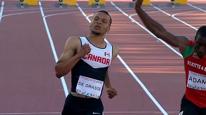 De Grasse quickest in Pan Am Games 200m heats