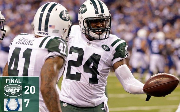 No Luck For Andrew, Jets, Revis Get Better of Colts