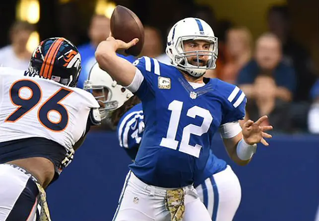 Indianapolis Colts QB Andrew Luck OUT For 2-6 Weeks