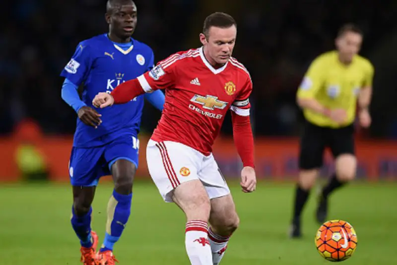Wayne Rooney of Manchester United: English Premier League