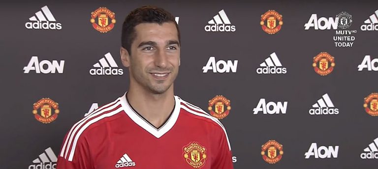 Mkhitaryan Completes Dream Move To Manchester United