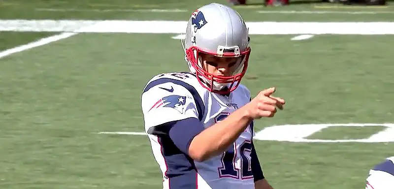 NFL Scores with Tom Brady Patriots