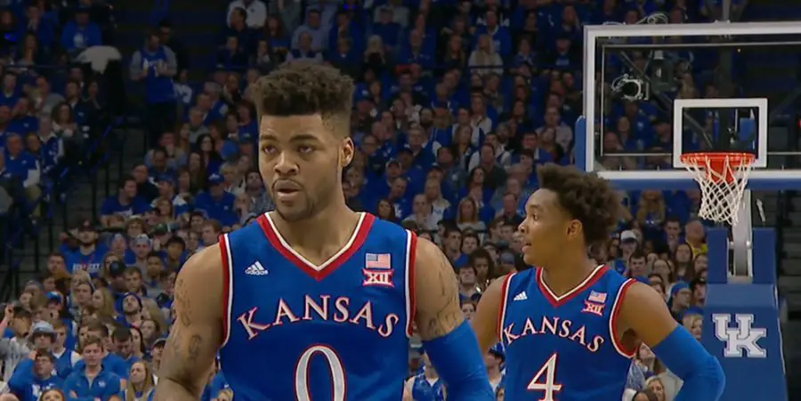 Frank Mason of the Kansas Jayhawks