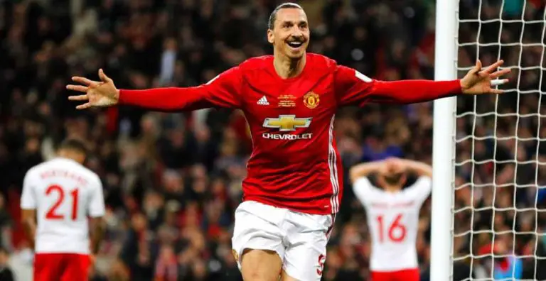 Ibrahimovic Wins EFL Cup For Manchester United