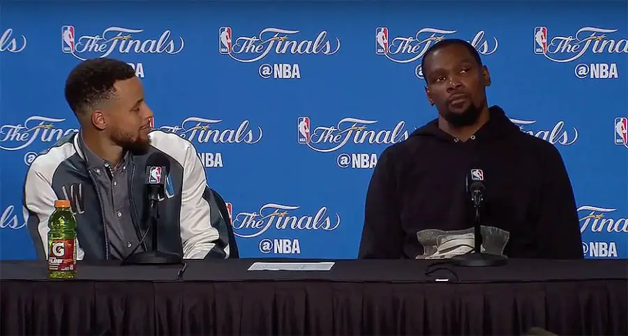 NBA Finals press conference: Durant and Curry