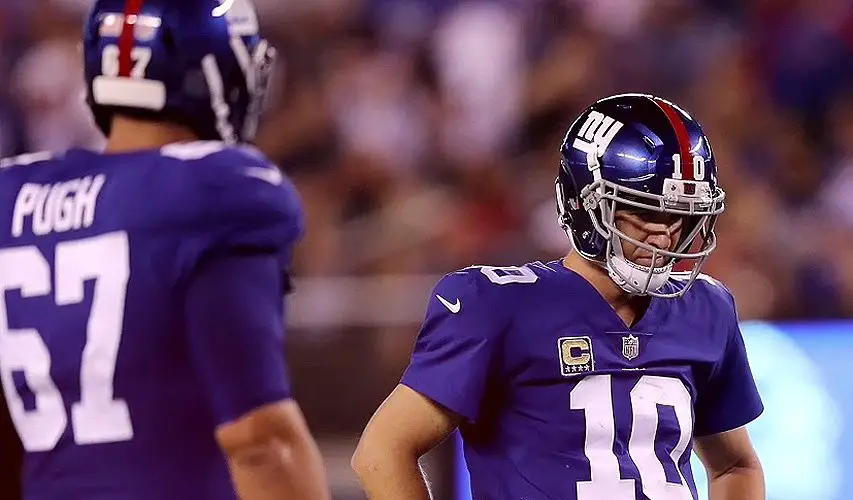 NFL: Eli Manning of the Giants