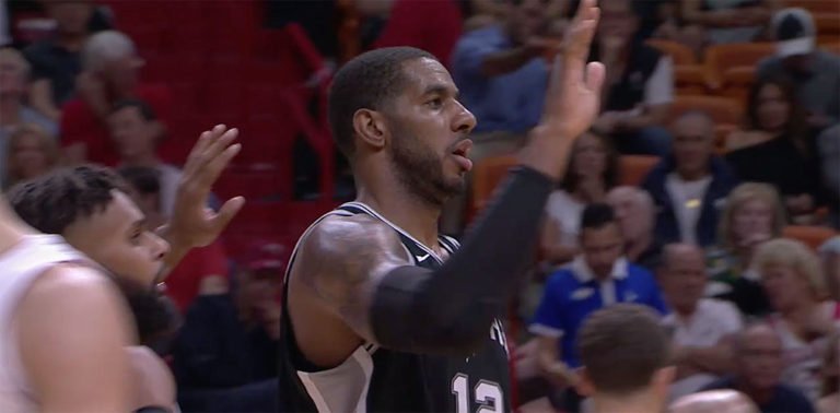 Aldridge Nets 31, Spurs Improve To 4-0 With 117-100 Win At Heat