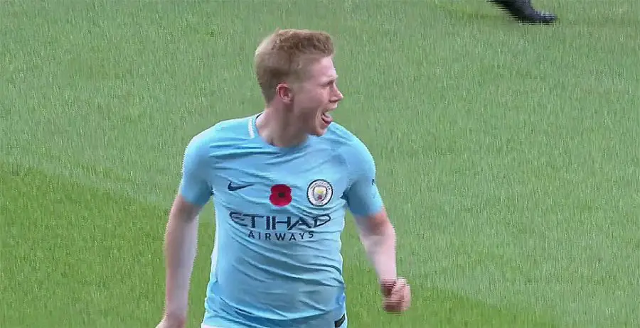 Kevin De Bruyne of Manchester City