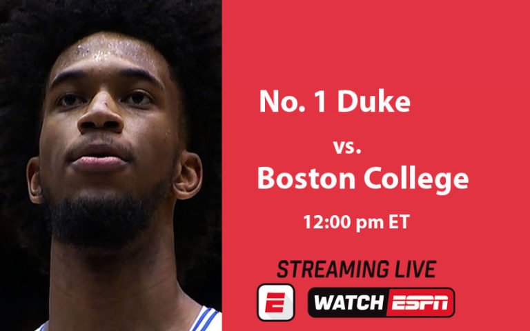 No. 1 Duke Opens ACC At Boston College: Watch and Stream It Live