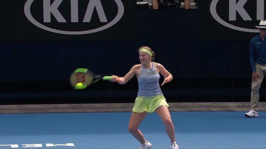 Jelena Ostapenko: Australia Open