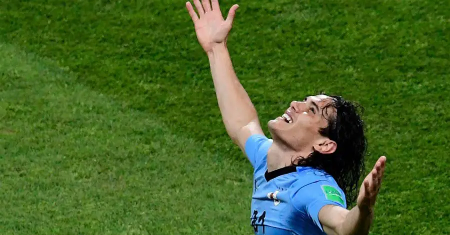 Edinson Cavani of Uruguay - World Cup