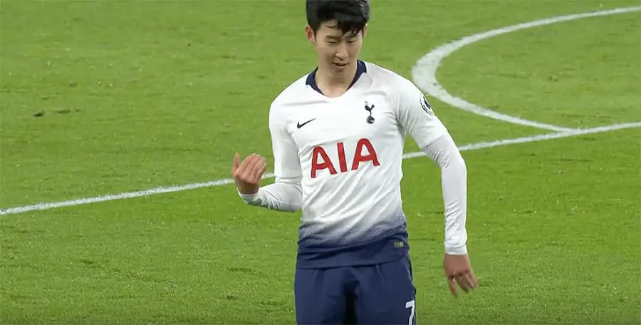 Son Heung-min of Tottenham