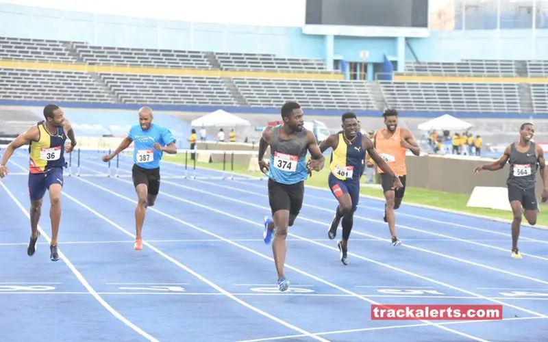Javarn Gallimore men's 400m hurdles at Jamaica Trials