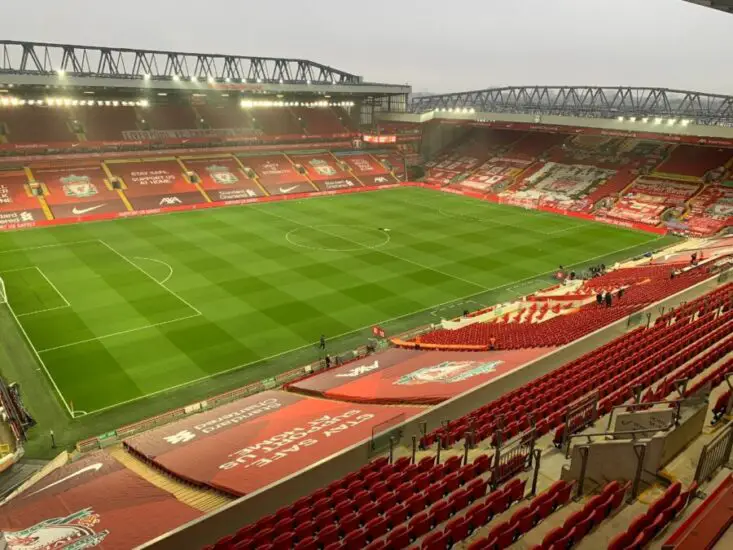 Premier League Fixtures Liverpool FC Anfield Stadium