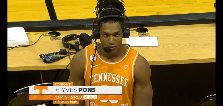 Yves Pons of Tennessee interview highlights