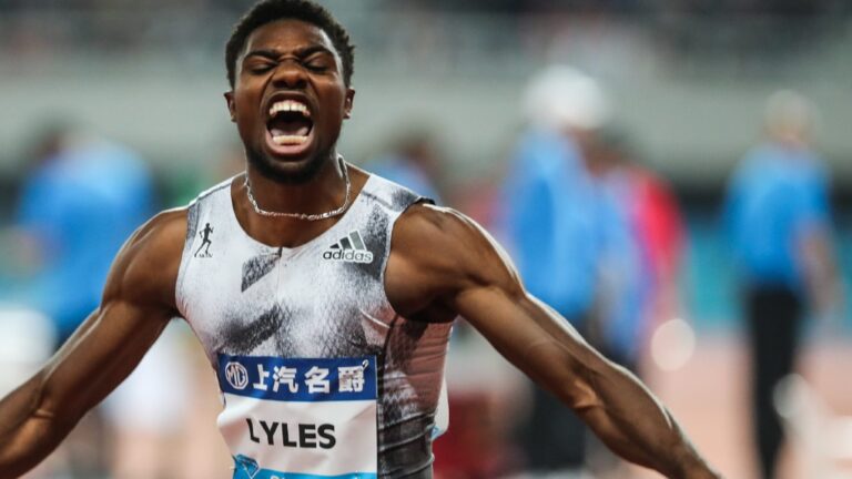 Noah Lyles Qualifiers For 60m Final In Clermont
