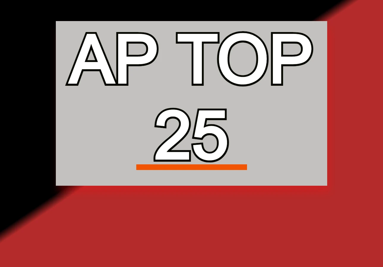 The AP Top 25 scores, results and rankings today