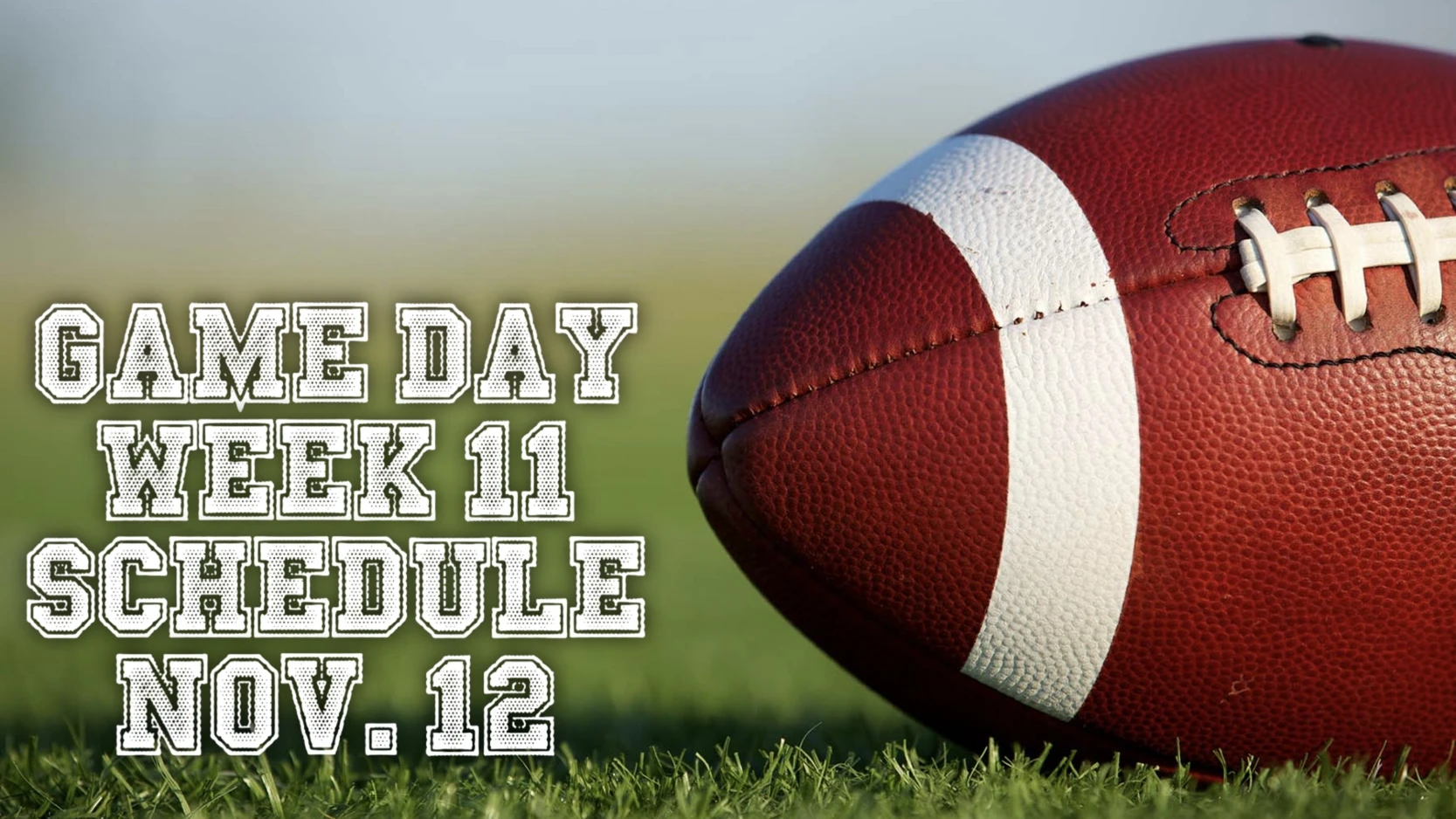 College Football Week 11 Schedule today live stream