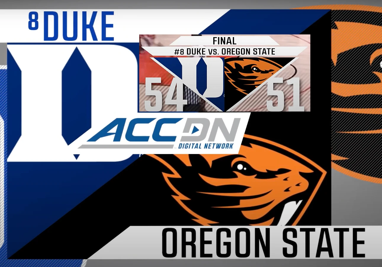 Filipowski’s double-double helps No. 8 Duke survive Oregon State scare – video highlights, box score