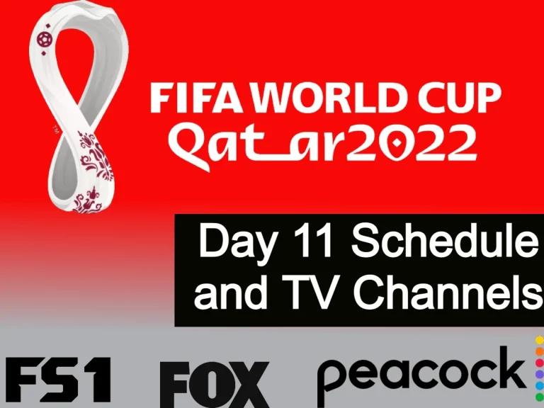 FIFA World Cup 2022 schedule on Day 11 – Nov. 30