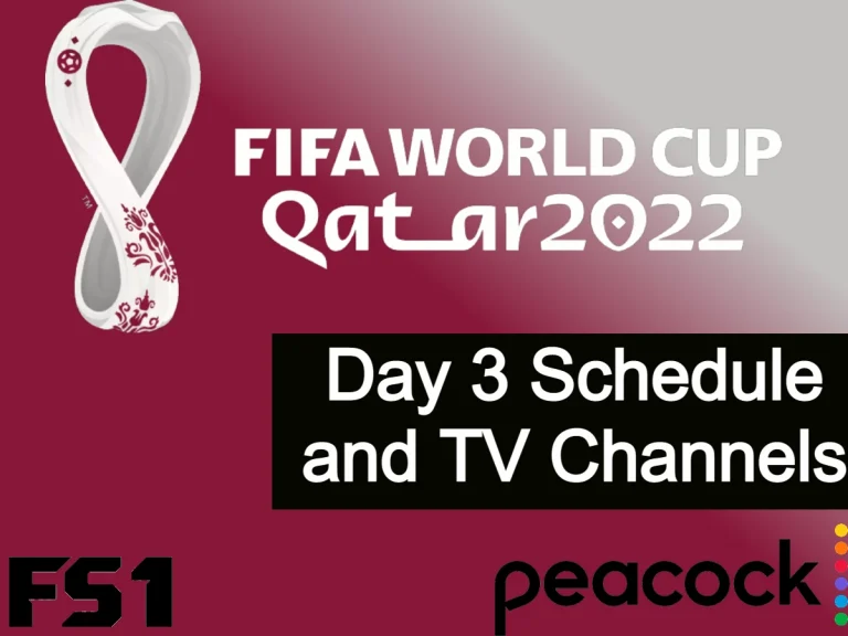 Day 3 Fifa World Cup Qatar 2022 TV channels, start times – Nov. 22