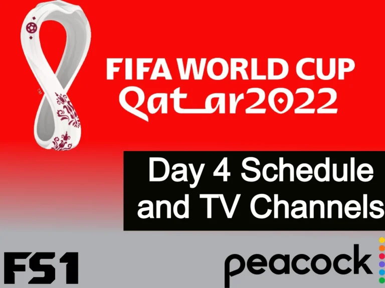 Day 4 – FIFA World Cup 2022 schedule, TV channels and starting times