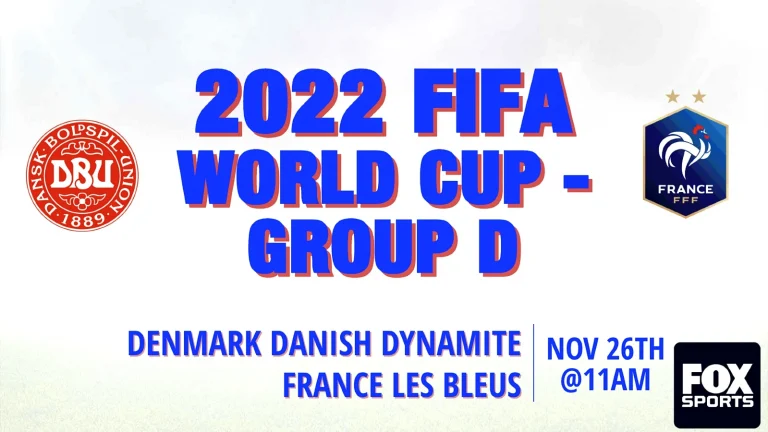 How to watch France vs Denmark in the USA Today?