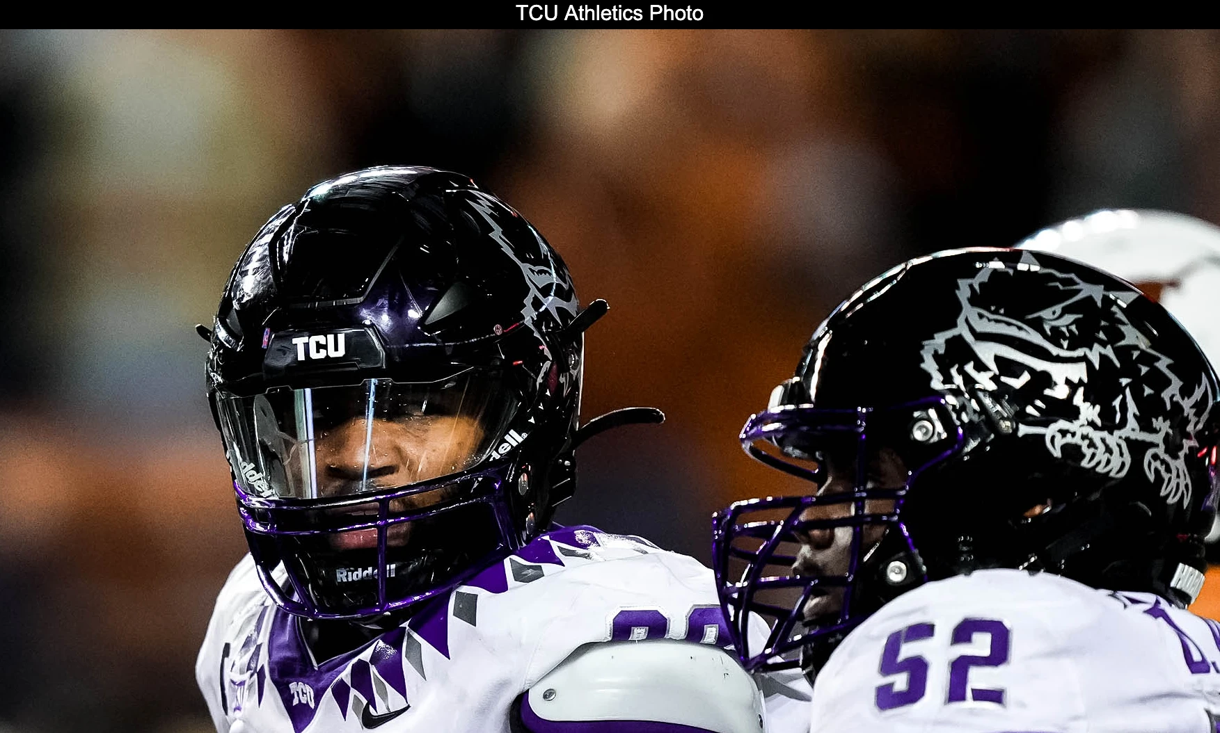 TCU defeated Texas in low scoring college football score in Big 12 battle