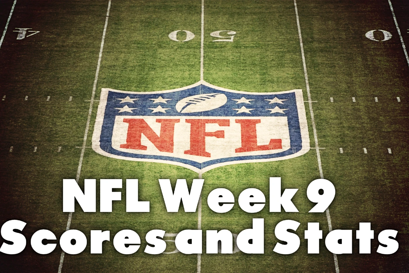 The latest NFL Week 9 scores today on Sunday, November 6