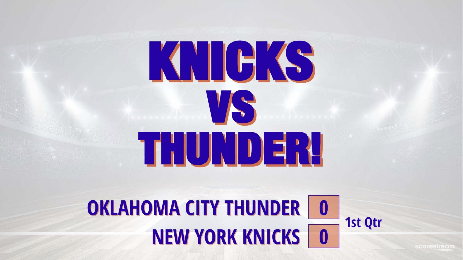 How to Watch New York Knicks vs Oklahoma City Thunder on Nov. 13?