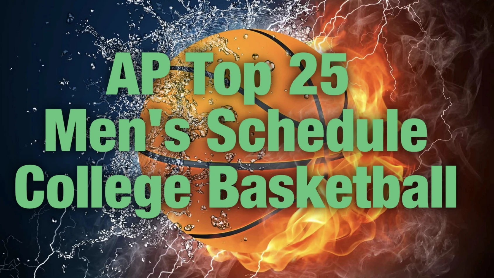College Basketball AP Top 25 Schedule and TV Channels
