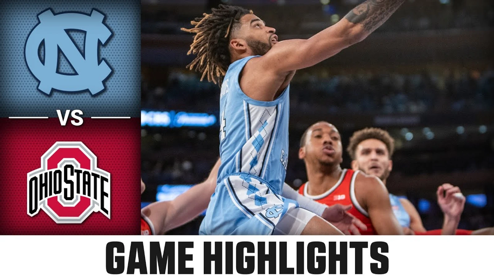 North Carolina beats Ohio State in overtime in college basketball thriller