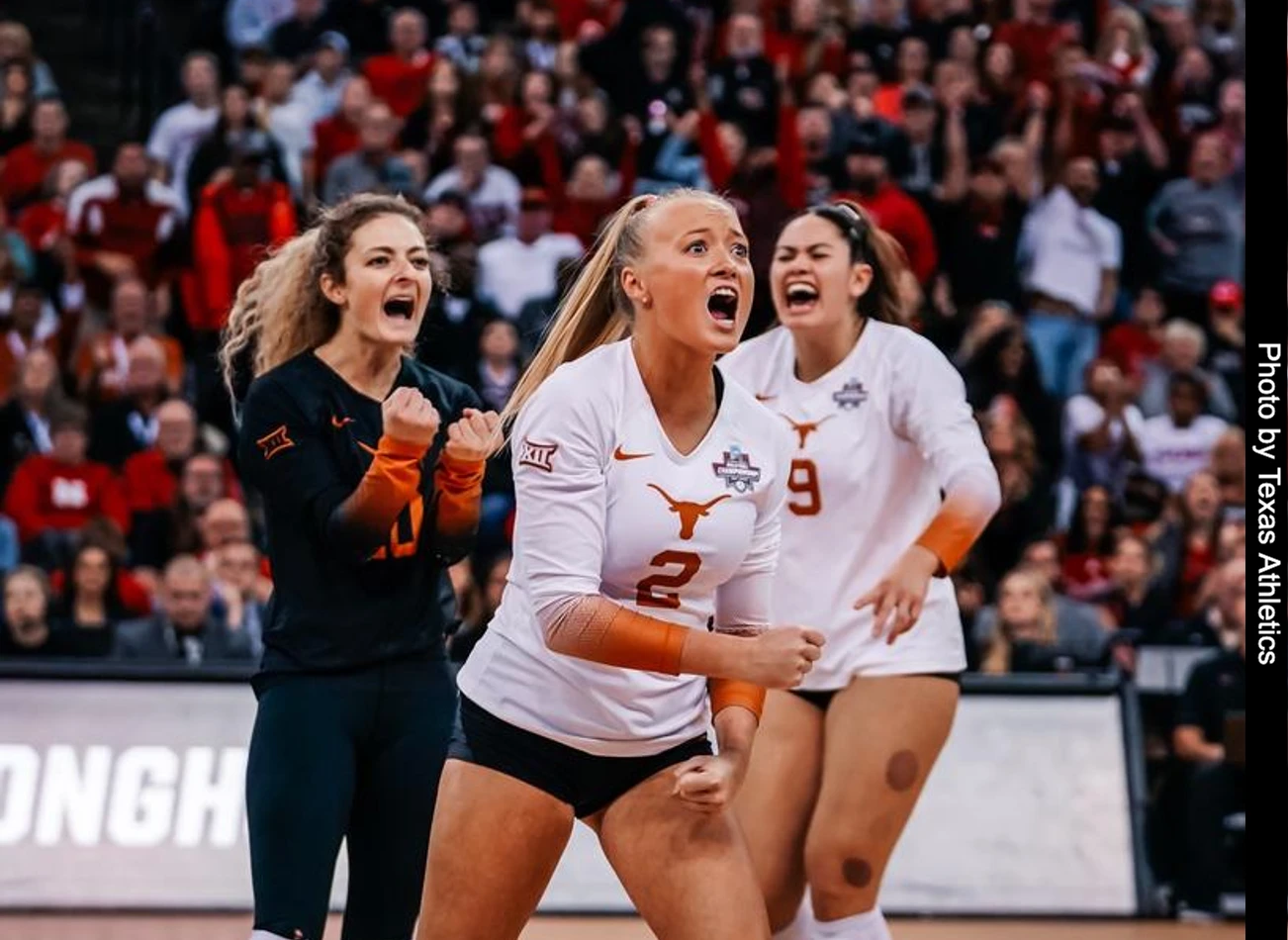 Texas wins the NCAA Volleyball National Championship 2022