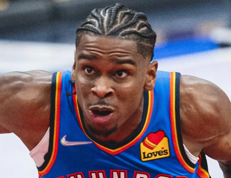 Shai Gilgeous-Alexander of Oklahoma City Thunder in the NBA results last night