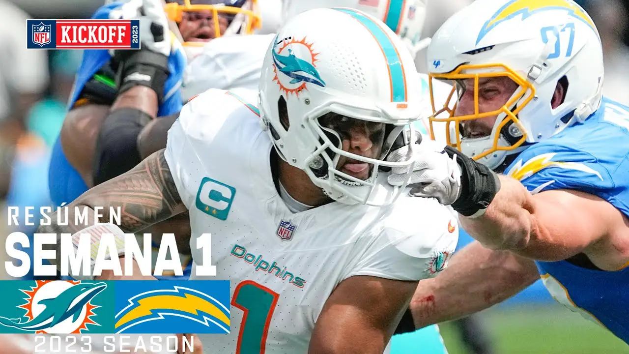 NFL Week 1 Game Results- Miami Dolphins vs. Los Angeles Chargers | Semana 1 NFL 2023