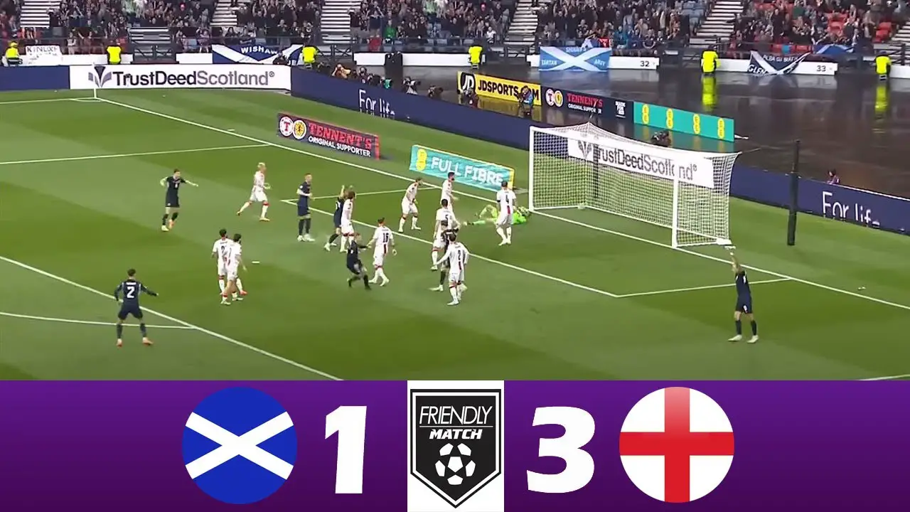 Jude Bellingham: England vs Scotland today, 3-1