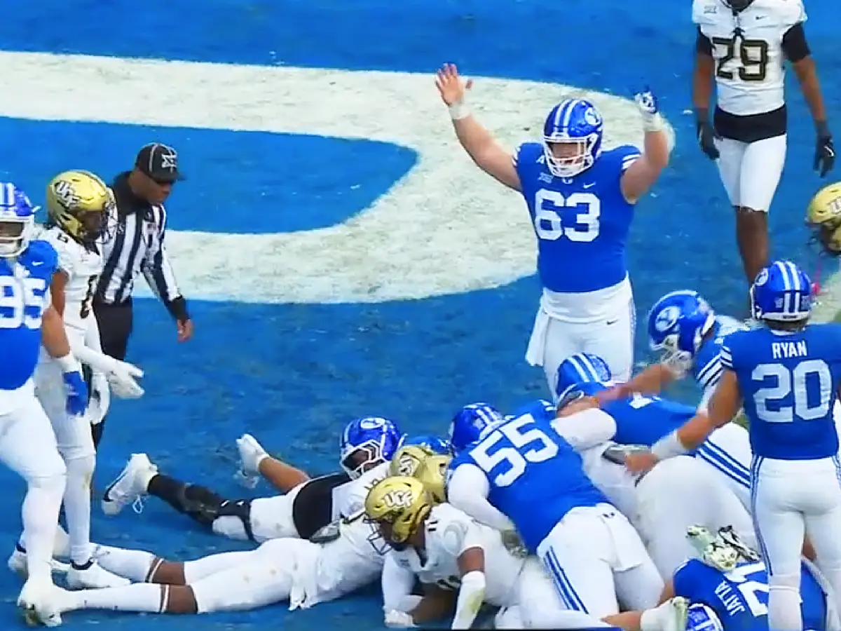 BYU in action - college football scores